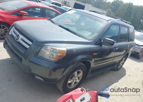 2006 Honda Pilot Ex-L from USA, damaged, VIN 5FNYF28586B043122